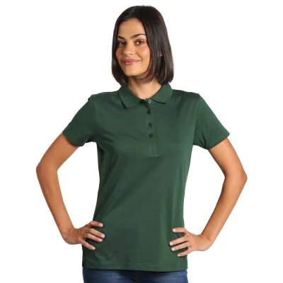 PREMIUM POLO LADY, polo majica, 180 g/m2, tamno zelena