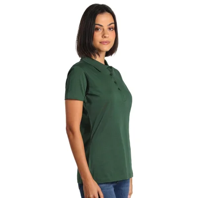 PREMIUM POLO LADY, polo majica, 180 g/m2, tamno zelena
