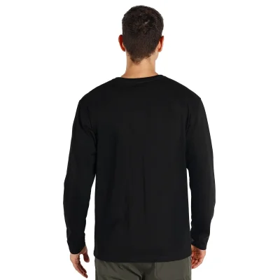 TARGET LSL, pamučna majica dugih rukava, 160 g/m2, crna