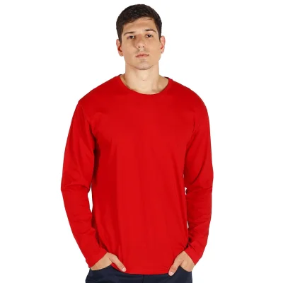 TARGET LSL, pamučna majica dugih rukava, 160 g/m2, crvena