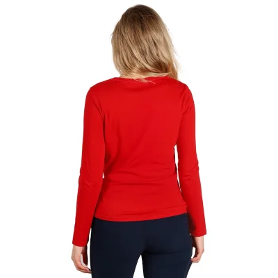 TARGET LSL LADY, pamučna majica dugih rukava, 160 g/m2, crvena