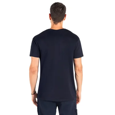 TARGET V MEN, pamučna majica, v izrez, 160 g/m2, plava