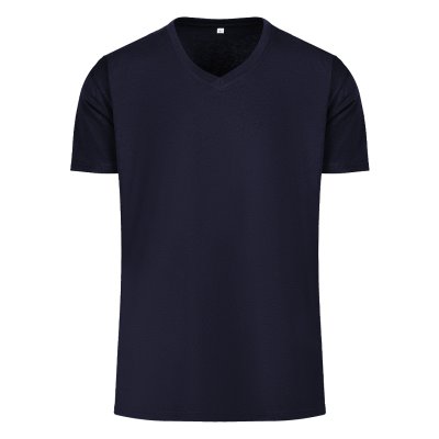 TARGET V MEN, pamučna majica, v izrez, 160 g/m2, plava