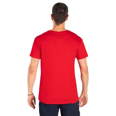 TARGET V MEN, pamučna majica, v izrez, 160 g/m2, crvena