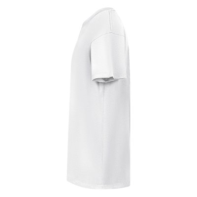 TARGET V MEN, pamučna majica, v izrez, 160 g/m2, bela