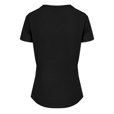 TARGET V LADY, ženska pamučna majica, v-izrez, 160 g/m2, crna