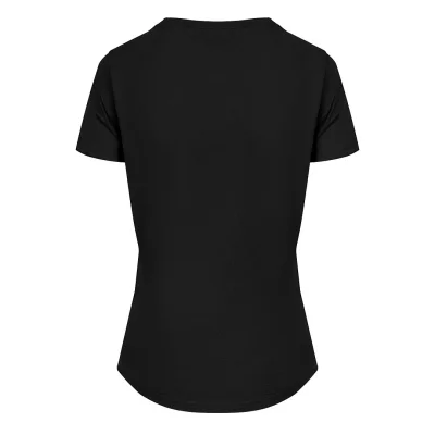 TARGET V LADY, ženska pamučna majica, v-izrez, 160 g/m2, crna