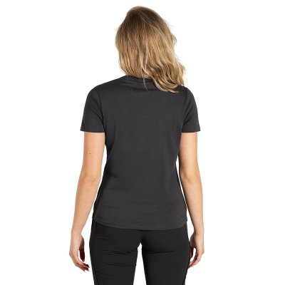 TARGET V LADY, ženska pamučna majica, v-izrez, 160 g/m2, tamno siva