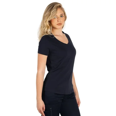 TARGET V LADY, ženska pamučna majica, v-izrez, 160 g/m2, plava