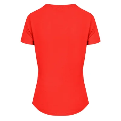 TARGET V LADY, ženska pamučna majica, v-izrez, 160 g/m2, crvena