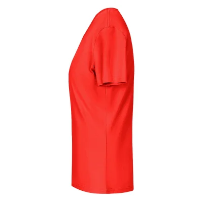 TARGET V LADY, ženska pamučna majica, v-izrez, 160 g/m2, crvena
