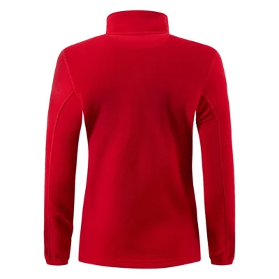 POLARIS LADY, ženska dukserica od brušenog polara, 280 g/m2, crvena