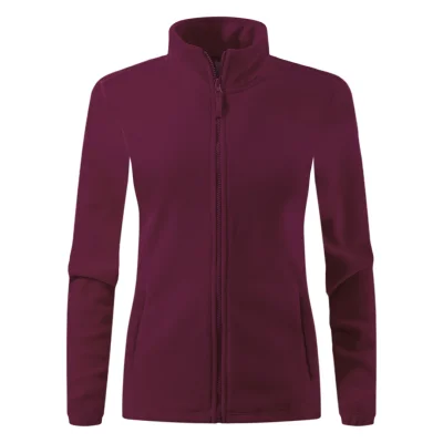 POLARIS LADY, ženska dukserica od brušenog polara, 280 g/m2, bordo