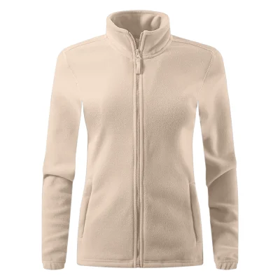 POLARIS LADY, ženska dukserica od brušenog polara, 280 g/m2, bež