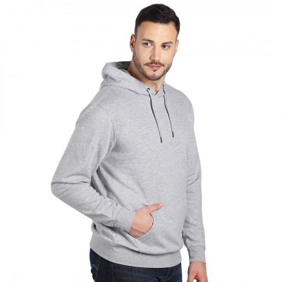 ABSOLUT HOODY, dukserica sa kapuljačom od organskog pamuka, 280 g/m2, pepeljasta