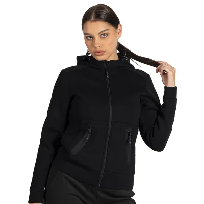 CAMERON LADY, ženska dukserica sa kapuljačom, 380 g/m2, crna