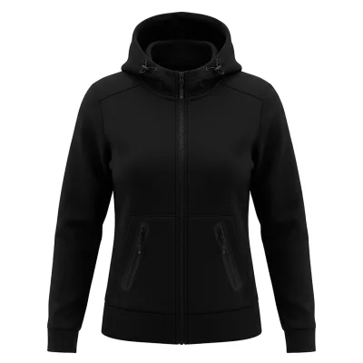 CAMERON LADY, ženska dukserica sa kapuljačom, 380 g/m2, crna