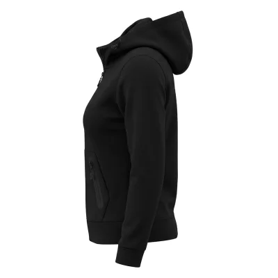 CAMERON LADY, ženska dukserica sa kapuljačom, 380 g/m2, crna