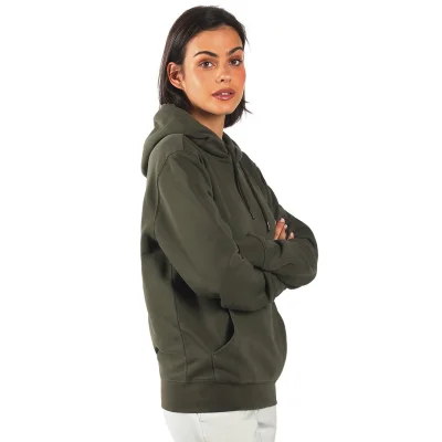 ABSOLUT HOODY 350, dukserica sa kapuljačom, od organskog pamuka, 350 g/m2, maslinasta