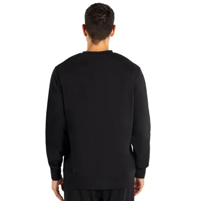 TERRY MEN, dukserica sa okruglim izrezom, 280 g/m2, crna