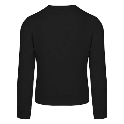 TERRY MEN, dukserica sa okruglim izrezom, 280 g/m2, crna