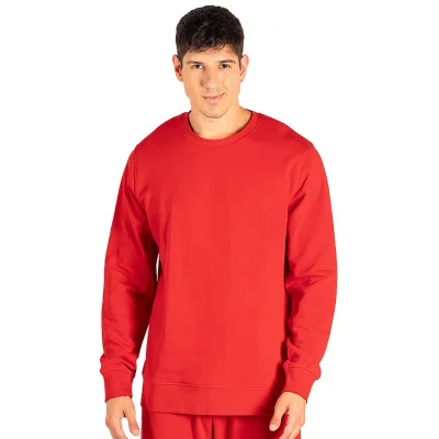 TERRY MEN, dukserica sa okruglim izrezom, 280 g/m2, crvena
