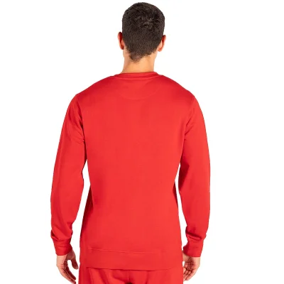 TERRY MEN, dukserica sa okruglim izrezom, 280 g/m2, crvena