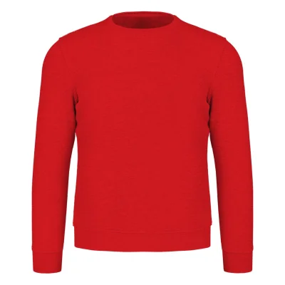 TERRY MEN, dukserica sa okruglim izrezom, 280 g/m2, crvena