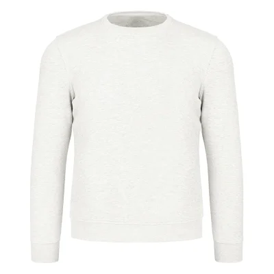 TERRY MEN, dukserica sa okruglim izrezom, 280 g/m2, krem-bela