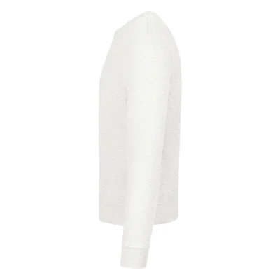 TERRY MEN, dukserica sa okruglim izrezom, 280 g/m2, krem-bela