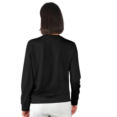 TERRY LADY, dukserica sa okruglim izrezom, 280 g/m2, crna