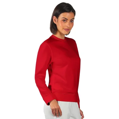 TERRY LADY, dukserica sa okruglim izrezom, 280 g/m2, crvena