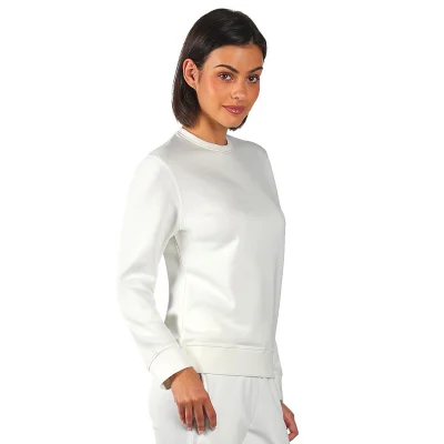 TERRY LADY, dukserica sa okruglim izrezom, 280 g/m2, krem-bela