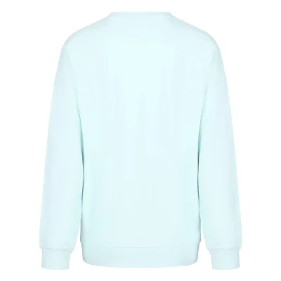 BIG, unisex široka dukserica od organskog pamuka, 300 g/m2, svetlo plava