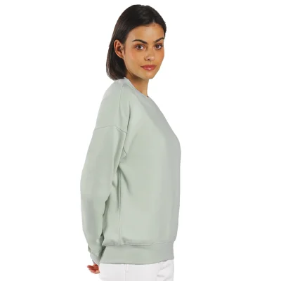 BIG, unisex široka dukserica od organskog pamuka, 300 g/m2, mint