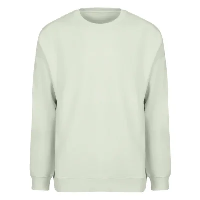 BIG, unisex široka dukserica od organskog pamuka, 300 g/m2, mint