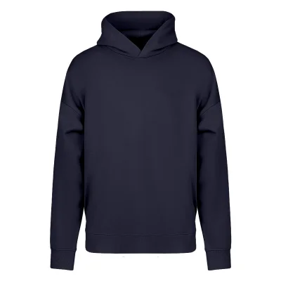 BIG HOODY, široka dukserica sa kapuljačom od organskog pamuka, 300 g/m2, plava