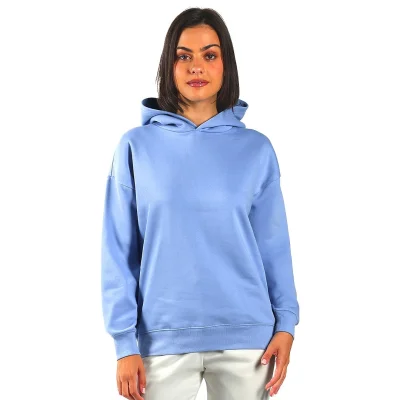 BIG HOODY, široka dukserica sa kapuljačom od organskog pamuka, 300 g/m2, svetlo plava