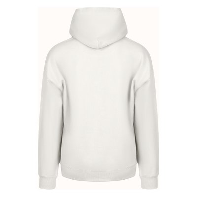BIG HOODY, široka dukserica sa kapuljačom od organskog pamuka, 300 g/m2, krem-bela