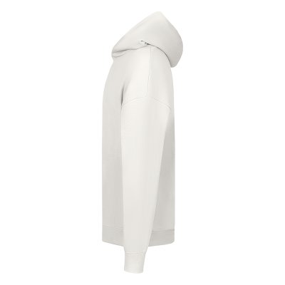 BIG HOODY, široka dukserica sa kapuljačom od organskog pamuka, 300 g/m2, krem-bela