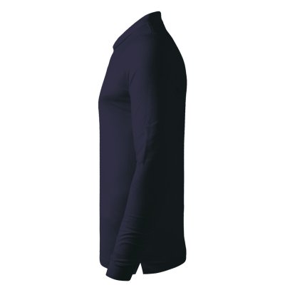 AZZURRO II LSL, pamučna polo majica dugih rukava, 180 g/m2, plava