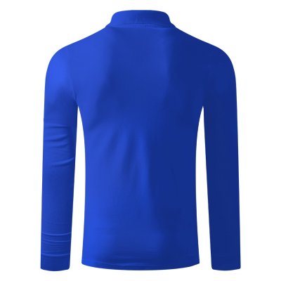 AZZURRO II LSL, pamučna polo majica dugih rukava, 180 g/m2, rojal plava
