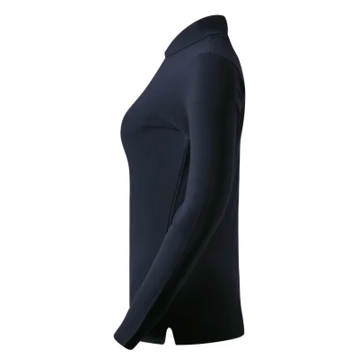 SUNNY LSL, ženska pamučna polo majica dugih rukava, 180 g/m2, plava
