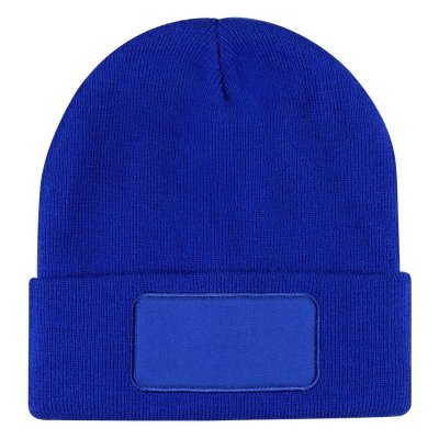 ANDI, zimska kapa sa istaknutim delom za brendiranje, rojal plava