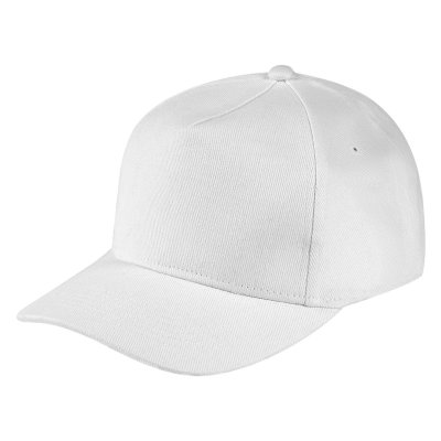 DANTE, kačket sa 5 panela, čičak kopča, beli