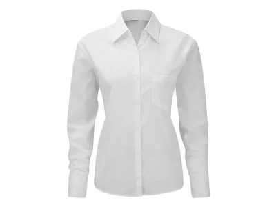COMFORT LSL WOMEN, ženska košulja dugih rukava, bela