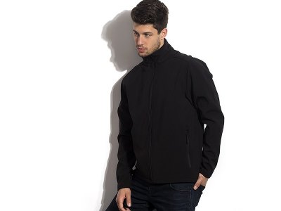 NERO, softshell jakna, crna