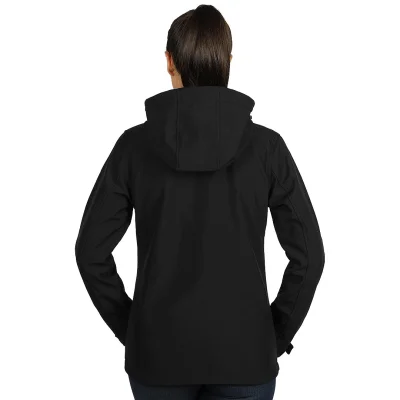 PROTECT WOMEN, ženska softshell jakna sa skidajućom kapuljačom crna