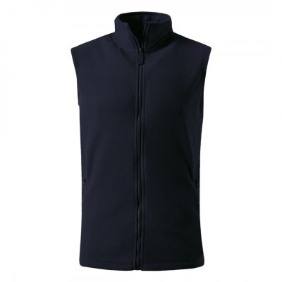 GLECHER VEST, prsluk od brušenog polara, 220 g/m2, plavi