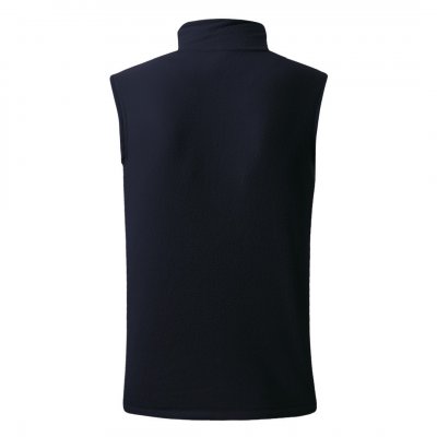 GLECHER VEST, prsluk od brušenog polara, 220 g/m2, plavi